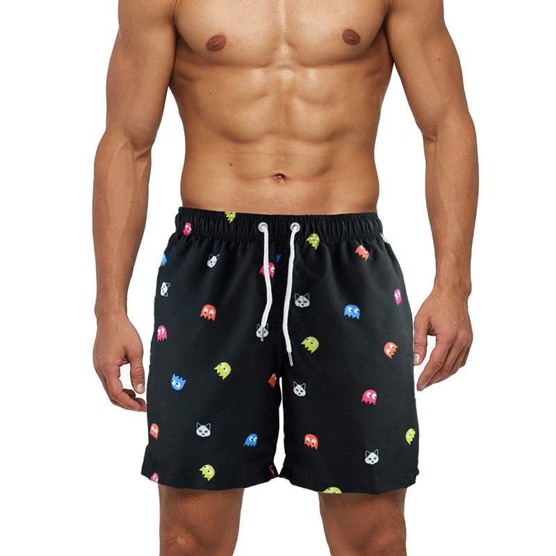 boxers, boxershorts, trunks, swimming, beach, sports, pants, Polyester, blue, mens, black, mens, fashion, dark, clothing, summer,casual