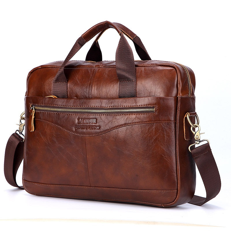 Mens, Genuine, Leather, Handbags, Casual, Laptop, Bags, Business, Travel,  Messenger, Crossbody, Shoulder, Bag, brown, accessories, fashion