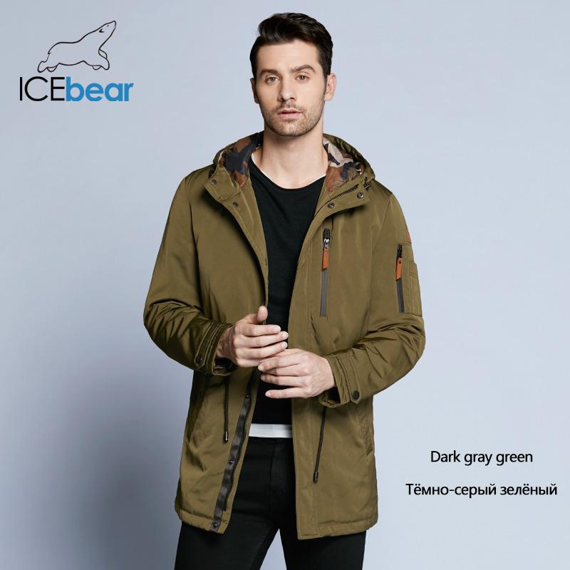 Mens, ICEbear, Coat, navy, green, winter, jacket, zip up, hooded, suede