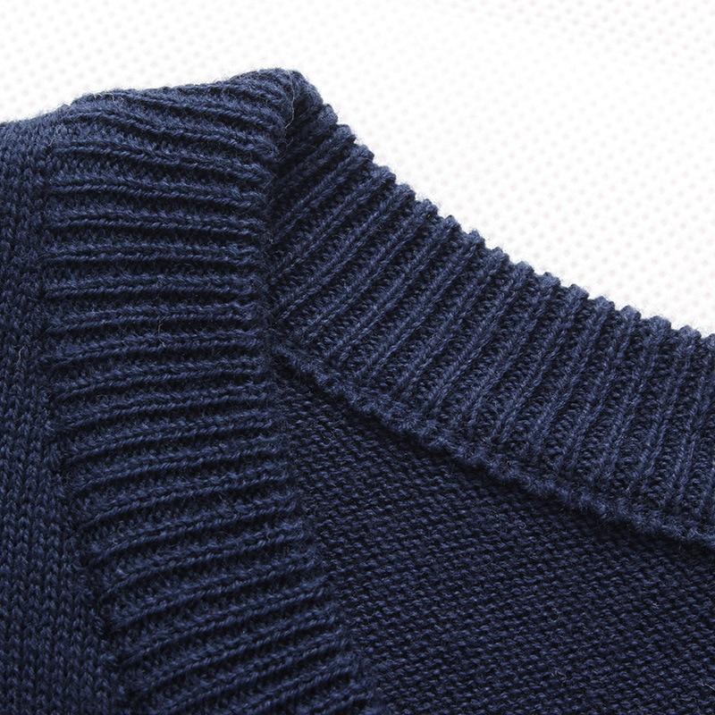 Men's, O-Neck, Striped, Sweater, grey, black, summer, cotton