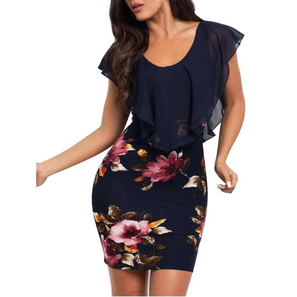 Womens, Summer, Floral, Dress, dress