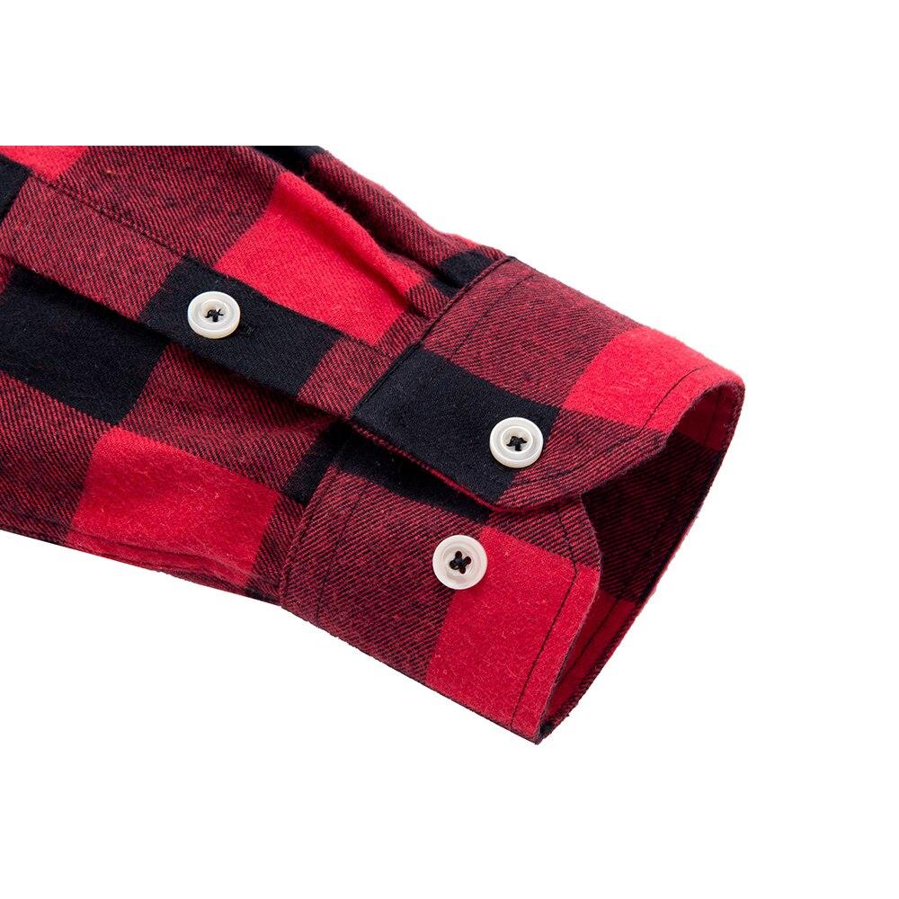 Mens, Casual, Long, Sleeved, Shirt, red, stripped, cotton, black, casual, summer