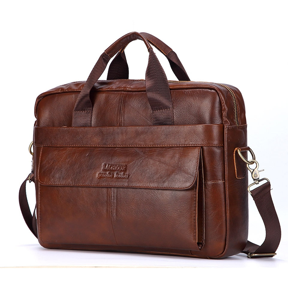 Mens, Genuine, Leather, Handbags, Casual, Laptop, Bags, Business, Travel,  Messenger, Crossbody, Shoulder, Bag, brown, accessories, fashion