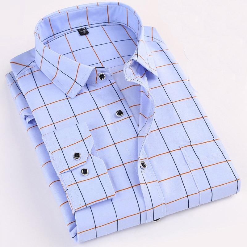 Mens, Printed, Dot, Long-Sleeved, Casual, Shirt