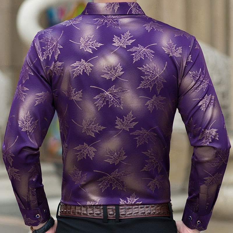 purple, leaves, maple, casual, shirt, red, Polyester, blue, cotton, top, black, mens fashion, dark, clothing, casual, wear, summer