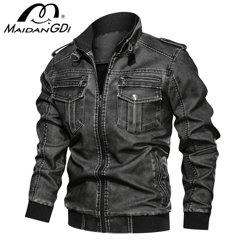 stylish, modern, mens, wear, fashion, jackets, leather,  dark, coats, casual, brown, black, zipup