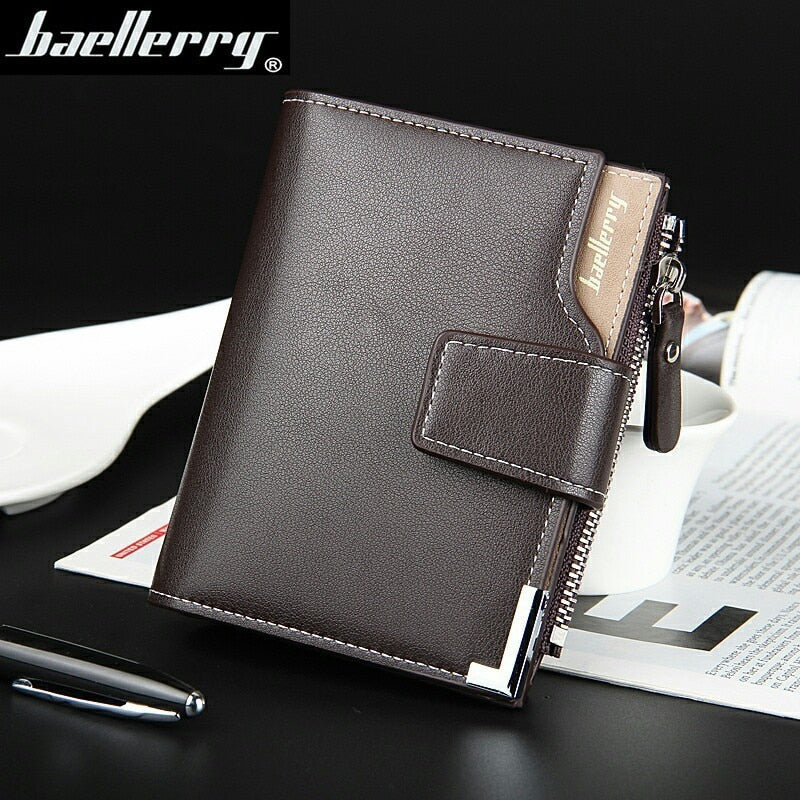 Baellerry, Wallet, Leather, Men, Wallets, Purse, accesories