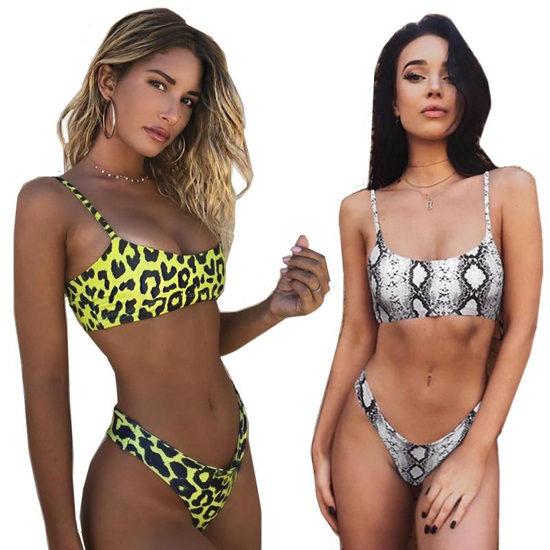 beach, womens, bikini, pants, Polyester, spandex, casual, wear, summer, swimsuit, leopard