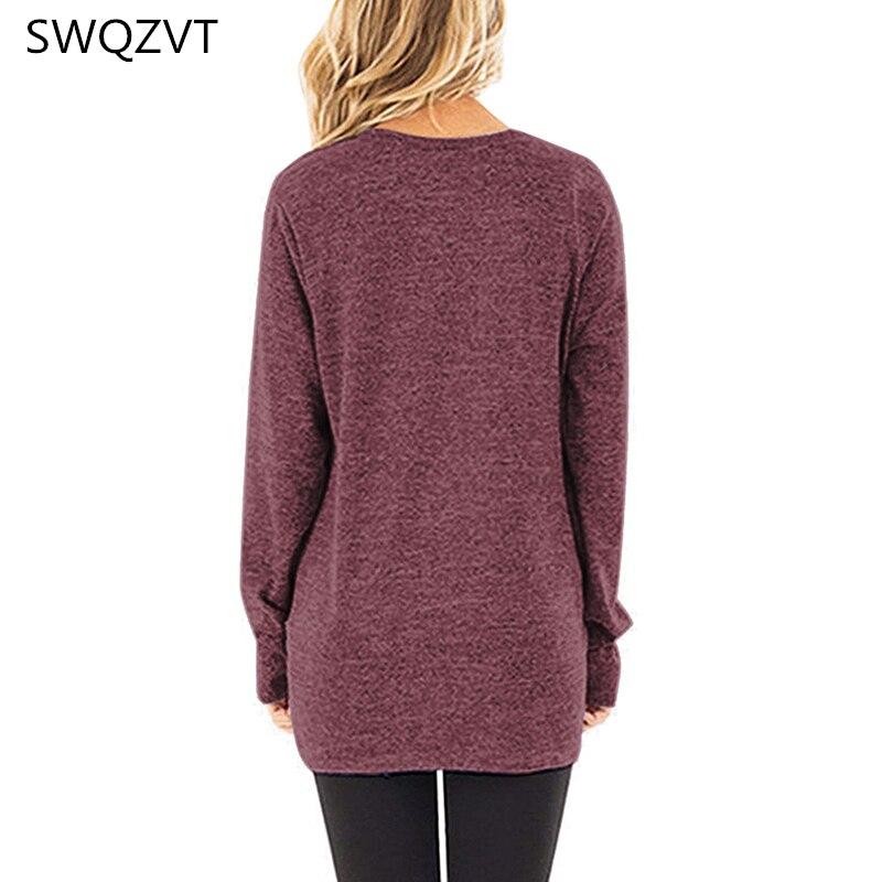 Womens, Long, Sleeve, Slim, Sweatshirt, sweatshirt